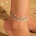 New Colored Waterproof Wax Thread Handwoven Feet Chain With Adjustable 3-piece Set_ipsvogv.com