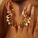 Korean And Japanese Niche Design Angel Wings Exquisite Versatile Elegant Fashion Stud Earrings_ipsvogv.com