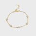 Charm Bracelets Brass Gold Plated Zircon Hand Jewelry Gentle Exquisite Light Luxury_ipsvogv.com