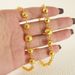 Real Gold Electroplated Cat Eye Brushed Round Ball For Women, With High-end Feel And A Niche New Chinese Style Bracelet_ipsvogv.com