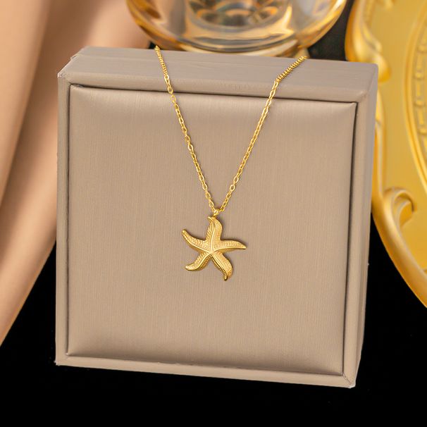 Gold Star Sturdy Gold Buckle Loop Earrings, Stainless Steel Jewelry_ipsvogv.com
