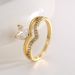 Temperament Luxury Double Layer Ring Female Love Zircon Retro Versatile Ring_ipsvogv.com