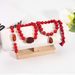 Gravel Round Bead Bracelet Hand String Female Red Set Elastic Bead Adjustable_ipsvogv.com