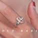 Champagne Zircon For Women, Unisex Style, Instagram Trendy, Niche Design, Simple, Luxurious, High-end, Index Finger Ring_ipsvogv.com