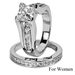 Sanjie Hot Selling Jewelry Couple Engagement Wedding Zircon Ring_ipsvogv.com