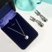 Women's Jewelry Set Fashion Chain Necklaces Fashion Style Metal Ball Pendant Clavicle Necklace_ipsvogv.com