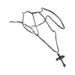 Trendy And Fashionable Double Layered Cross Necklace, Niche Personality, High-end Sense, New Clavicle Chain, Versatile_ipsvogv.com