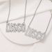 DISCO hip hop exaggerated gold necklace Disco simulated diamond necklace_ipsvogv.com