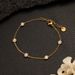 Women's Jewelry Set Fashion Niche Design Diamond Necklace Bracelet Stainless Steel Simple Thin Chain Clavicle Chain Light Luxury High End Bracelet_ipsvogv.com