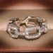 Women's Jewelry Creative Chain Ladies Zircon Ring Rose Gold Luxury Jewelry_ipsvogv.com