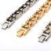 Punk Hip-Hop Bicycle Bracelet For Men, Ins Niche Design Titanium Steel Bangle, Simple Minimalist Style Jewelry_ipsvogv.com