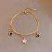 New Five Pointed Star Shell 14k Gold Necklace For Women With Light Luxury Feeling Instagram, Minimalist Design, Korean_ipsvogv.com