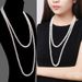 Pearl Necklace Sweater Long Women's Versatile Simple High-end Clothing Chain Accessories Pendant Autumn And Winter_ipsvogv.com