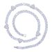 Men’s Jewelry Set Fashion Chain Necklaces Heart Shaped Zircon Pendant Tennis Jewelry_ipsvogv.com