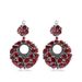 Natural Garnet Earrings, High End Design Jewelry Accessories, S925 Silver Inlaid With Natural Colored Gemstone Earrings_ipsvogv.com