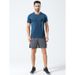 Men's Clothing Sports T-Shirt Quick-Drying Short-Sleeved Running Fitness Training Clothes Elastic Breathable Ice-Feel Cycling Clothes_ipsvogv.com