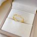 【 Real Gold 】 Cross Twisted Full Diamond with Adjustable Opening, Simple Handmade Ring, Couple's Pair Ring_ipsvogv.com