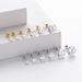 Women's Jewelry S925 Sterling Silver Screw Earrings With Four Claws And Zircon Earrings Classic Versatile Jewelry Fashionable And Simple Female_ipsvogv.com