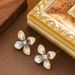 French Exquisite Fashionable Diamond Inlaid Zircon Drip Oil Flower For Women, Niche Personality, Elegant And High-end_ipsvogv.com