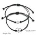 Accessory Card Set Compass Wax Adjustable Friendship Bracelet Hand Rope_ipsvogv.com