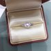 Zhuji Natural Freshwater Real Gold Electroplating Fashionable And Simple Zircon Single Pearl Ring Live Streaming_ipsvogv.com