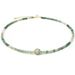 4 cm Jade Gradient Spacer Round Beads Green Aventurine Natural Stone Necklace Clavicle Chain New Chinese Style_ipsvogv.com