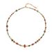 French Red Agate Elephant Pendant, Jinsha Stone Necklace, Feminine Temperament, Natural Hubei Pine Ethnic Style Sweater_ipsvogv.com
