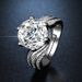 Hot Selling Princess Large Dove Egg Luxury 5-Carat for Women High Carbon Mosan Diamond Ring_ipsvogv.com