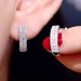 Cao Shi Women's Ear Buckles Trendy Simple Platinum Small And Fresh Fashion Earrings_ipsvogv.com