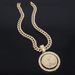 Unisex Cool Rotating Statue Of Liberty Full Diamond Pendant All Match Hip Hop Men's Jewelry Necklace_ipsvogv.com