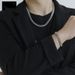 Titanium Steel Bracelet Men's Jewelry Cuban Light Luxury Ins Niche Design Couple's Student Trendy Brand Bangle_ipsvogv.com