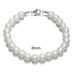 Stainless Steel 6/8/10mm Pearl Men's Bracelet_ipsvogv.com