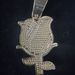 Long Layered Hip-Hop Men's Cuban Chain Fashion Cool Full Diamond Flower Pendant Necklace_ipsvogv.com