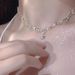 Princess" Lace Temperament Short Necklace Choker Clavicle Chain Light Luxury Niche Jewelry_ipsvogv.com