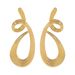 E13158 niche design butterfly high-end feeling light luxury personality irregular geometric lines earrings_ipsvogv.com