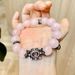 【Exclusive】Optimized Bracelet Single Circle Gift Pink Hair Strawberry Crystal Couple Men And Women Style_ipsvogv.com