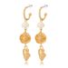 Women's Jewelry Ocean Series Pearl Earrings Fashion All Match Starfish Shell Earrings_ipsvogv.com