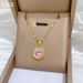 【 Titanium Steel 】 Necklace, Earrings, Ring Set, Light Luxury Full Diamond Rotating Zircon Charm Banquet Earrings and_ipsvogv.com
