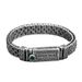 Green Six Character True Words Vine Grass Pattern Men's Weaving Personalized Twisted Hip Hop Trendy Bracelet_ipsvogv.com