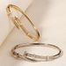 Women's Jewelry Diamond Nail Open Bracelet Wedding Dinner Party Jewelry High End Niche Light Luxury Zircon Bracelet_ipsvogv.com