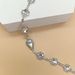 Unisex Jewelry Wholesale Summer New Bracelet Women's Silver Jewelry Attachment Sweet Flower Crystal Bracelet_ipsvogv.com