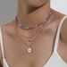 New Multi-layer Devil's Eye Pendant Necklace Women's Fashion Exaggerated Trend Eye Necklace_ipsvogv.com