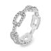 Popular chain ring hip hop full circle zircon gold plated ring female ins style_ipsvogv.com