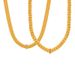 Metal Thick Watch Splicing Blade Chain Simple Versatile Men's And Women's Couple Necklaces Popular Accessories_ipsvogv.com