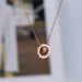 A Niche Design With A Light Luxury Rose Gold High-end Necklace, Made Of Titanium Steel That Does Not Fade, Simple_ipsvogv.com