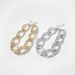Exaggerated Hip-hop Smooth Matte Necklace With Punk Alloy Thick Chain Accessories For Women_ipsvogv.com
