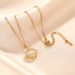 Korean Version Titanium Steel Necklace For Women's Autumn And Winter Light Luxury Cat Eye Stone Planet Pendant, Niche_ipsvogv.com