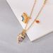 Fantasy Rainbow Unicorn Necklace Female Element Crystal Clavicle Necklace_ipsvogv.com