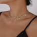 10165 rows of metal minimalist feng shui diamond claw chains, personalized necklaces, trendy necklaces_ipsvogv.com