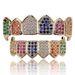 INShiphop Set Pointed Jewelry With Micro Gold Decoration Teeth_ipsvogv.com